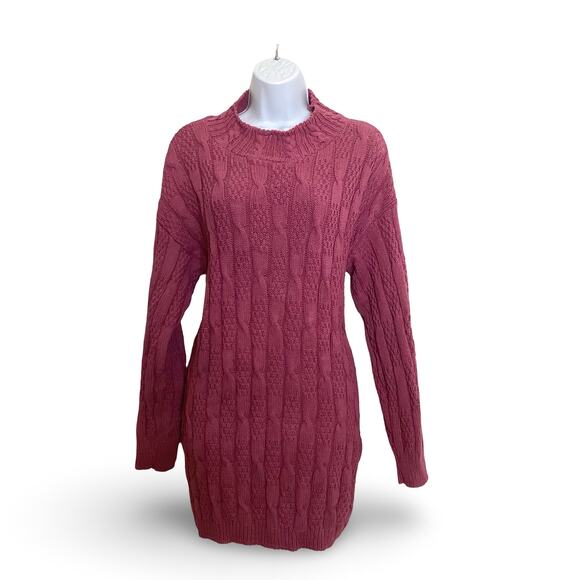 Cherokee Cable Knit Sweater Dress - Picture 1 of 7